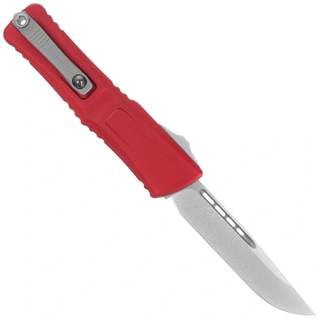 Nóż automatyczny OTF Microtech Combat Troodon Gen III S/E Merlot Aluminium, Stonewashed M390MK by Tony Marfione (1143-10MR)