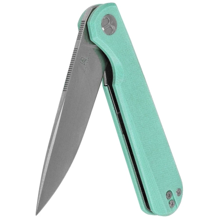Nóż składany Bestechman Flick Aqua G10, Satin/Stonewashed D2 by Ostap Hel (BMK13D)