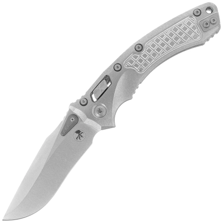 Nóż składany Microtech Marfione Select Amphibian Ram-Lok S/E Stonewashed Frag Pattern Titanium, Stonewashed M390MK by Tony Marfione (137RL-10 FRMS2)