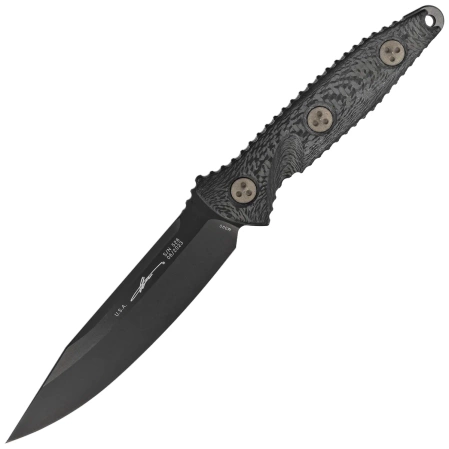 Nóż Microtech Socom Alpha S/E Signature Carbon Fiber, DLC M390 by Tony Marfione (113-1DLCCFS)