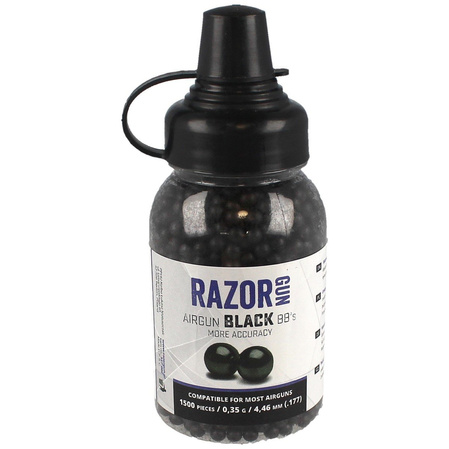 RazorGun Steel BBs .177cal, 5.1gr, 1500ct (337-002)