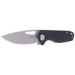 Kubey Knife Doris, Black G10, Satin D2 (KU324A)