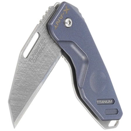 Extrema Ratio X-ANT LE No 076/100 Blue Titanium Knife, Sandblast Sintered Tungsten Carbide (04.1000.0467/MD/TI)