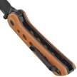 Reate PL-XT Tan G10, Black PVD Nitro-V Knife