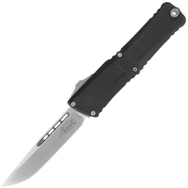 Nóż automatyczny OTF Microtech Combat Troodon Gen III S/E Black Aluminium, Stonewashed M390MK by Tony Marfione (1143-10)
