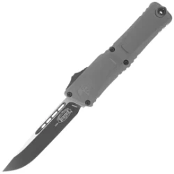Nóż automatyczny OTF Microtech Combat Troodon Gen III S/E Natural Clear Aluminium, Black M390MK by Tony Marfione (1143-1NC)