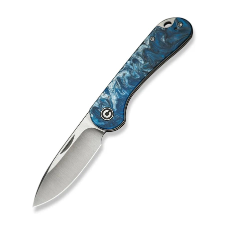 Civivi Elementum SJ Knife Blue Resin, Satin 14C28N (C18062AJ-4)