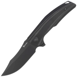 Nóż składany Reate Jack Jr. Black Aluminium, Black DLC S30V (Jack Jr. BKAL DLC BKAL)