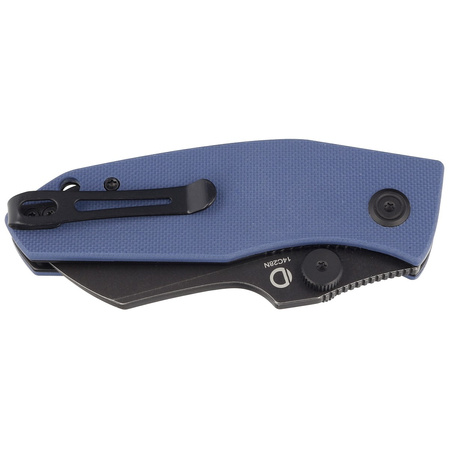 Nóż składany Kubey Knife Monsterdog Denim Blue G10, Darkwashed 14C28N by Dmitry Osarenko (KU337B)