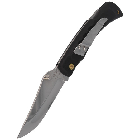 Nóż składany Mikov Crocodile Clip Point Black ABS, Mirror, Klips (243-NH-1/C CLIP/BLACK)