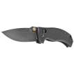 Fox Anzu Black G10, Black PVD MagnaCut by Les George Knife (FX-560 G10B)