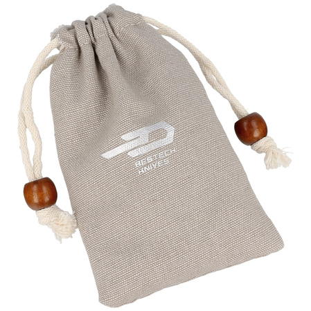 Bestech Knife Tulip Dark Grey Titanium, Fine Stonewash M390 by Ostap Hel (BT1912E)