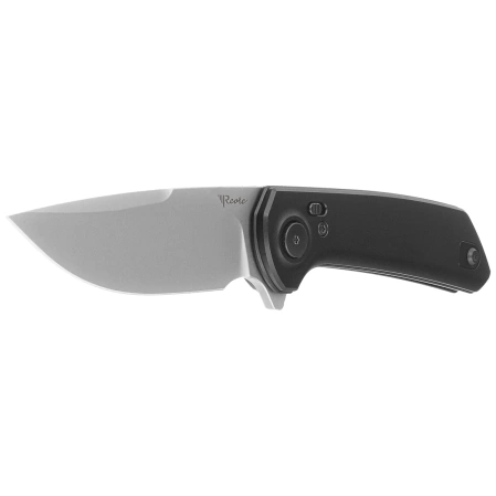 Reate PL-XF-A-2 Knife Black Aluminum, Stonewashed Nitro-V