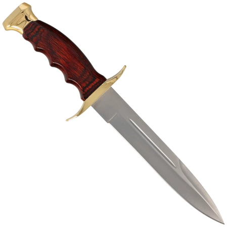 Muela BW-19 Pakka Wood Knife, Satin X50CrMoV15