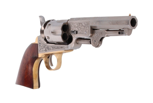Rewolwer Pietta 1851 Colt Navy Yank Steel US Marshal .44 (YAUM44)
