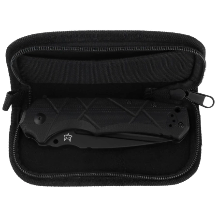 Fox Uro Knife Black G10, Black PVD Niolox by Wander Tactical (FX-557 B)