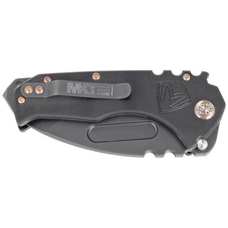 Medford Praetorian Scout M/P Black G10, Bronze HW, DLC Clip, Black DLC D2 by Greg Medford (MKM30DPT-0808-T1CP-BP)