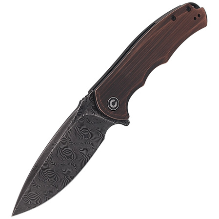 Nóż składany Civivi Praxis Black Copper, Black Damascus (C803DS-3)