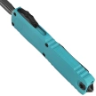 Microtech Ultratech Gen IV D/E OTF Knife Cyan Aluminum, Black M390MK by Tony Marfione (11224-1CN)