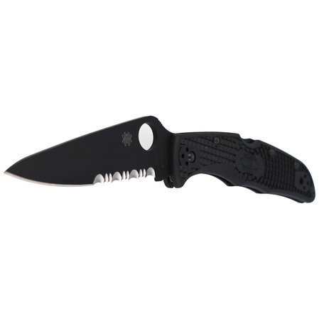 Nóż składany Spyderco Endura 4 FRN Black / Black Blade (C10PSBBK)