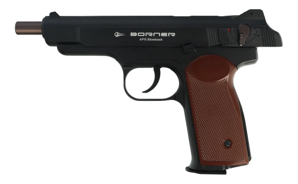 Pistolet wiatrówka Borner APS Blowback 4.5 mm CO2 Air Pistol (8.4957)