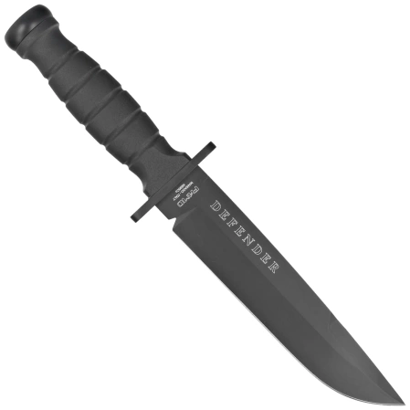 Nóż Fox Defender Black FRN, Black Top Shield N690Co (FX-689B)