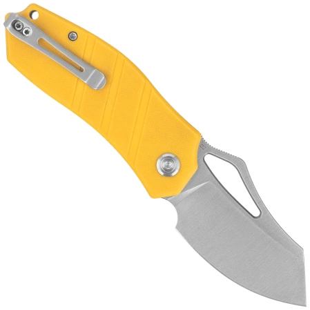 Nóż składany Kubey Ceyx Yellow G10, Satin D2 (KU335E)