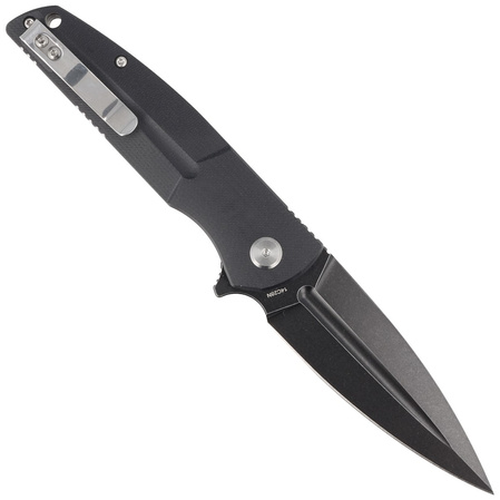 Nóż składany Bestech Fin Black G10, Black Stonewashed 14C28N (BG34A-3)