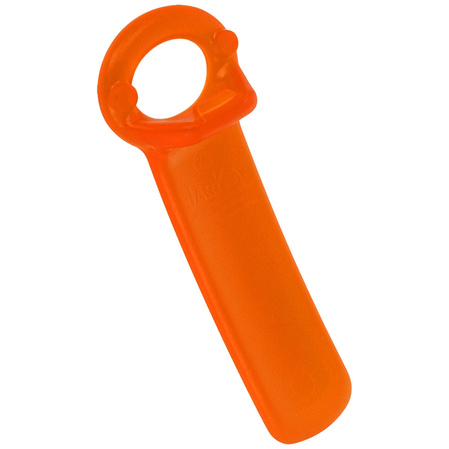 Brix JarKey Jar Opener, Transparent Orange ABS (B-2121-O)