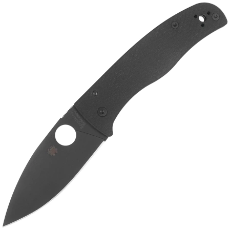 Spyderco Bodacious Black G10, Black DLC CPM S30V by Sal Glesser Knife (C263GPBK)