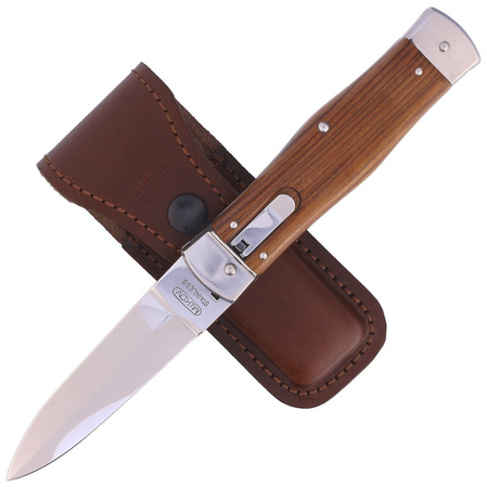 Mikov Predator Palisander Wood, Mirror switchblade (241-ND-1/HAMMER)