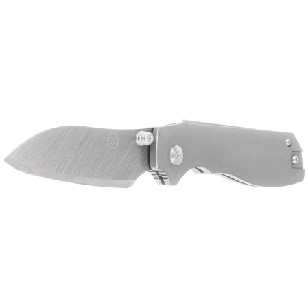 Sandrin Knives Torino Titanium, Polyhedral Tungsten Carbide 71HRC