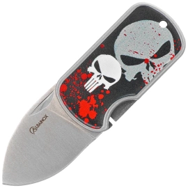 Nóż składany Martinez Albainox Skull 3D Aluminium, Satin 3Cr13Mov (18730)