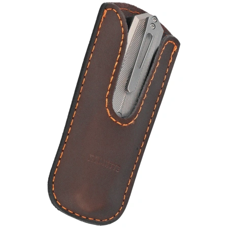 Remette RT-Swordfish T Knife Gray Aluminum/Carbon Fiber, Ceramic Sandblasted S35VN (ZL103D3)