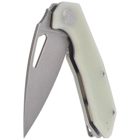 Nóż składany Kubey Coeus Jade G10, Stonewashed 14C28N (KU122V)