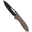 Nóż składany CIVIVI Picaro Tan G10, Black Stonewashed (C916B)