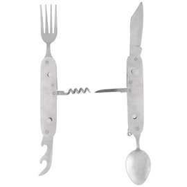 Niezbędnik składany Martinez Albainox Camping 7 Set Silver Aluminium, Mirror 3Cr13Mov (11021)