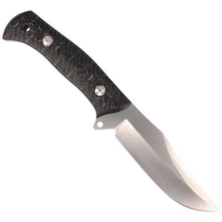 Muela Knife Full Tang Black Micarta, Satin 1.4116 (LAKHOTA-12M)