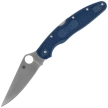 Spyderco Police 4 Lightweight Knife Cobalt Blue FRN, Satin CPM-SPY27 by Sal Glesser (C07PCBL4)
