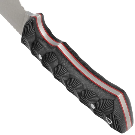 Muela Rhino-10SV.M/K Black Canvas Micarta, Satin X50CrMoV15 knife