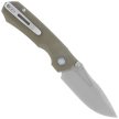 Remette Rhino Knife Green G10, Stonewashed D2 (RNDG2)