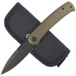 Civivi Cetos Green Micarta / Steel, Black Stonewashed 14C28N (C21025B-3)