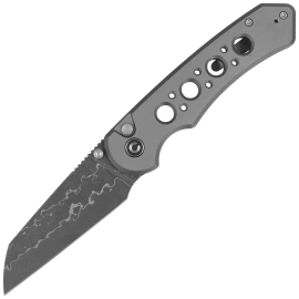 Civivi Pragma Prime Knife Gray Aluminum, Damascus (C24067-DS1)