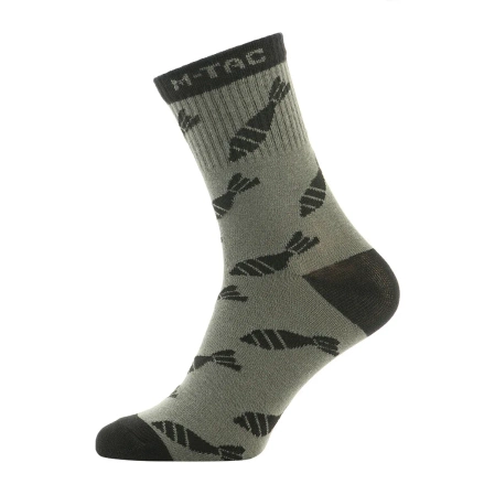 M-Tac MK.3 Mortar Bombs Lightweight Socks, Olive (30903801)