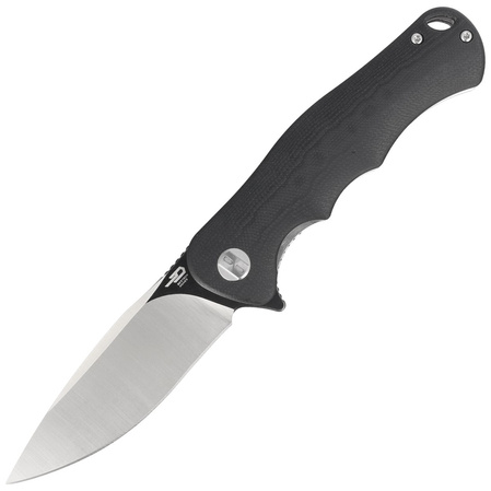 Bestech Knife Bobcat Black G10, Black Stonewashed / Satin D2 (BG22A-2)