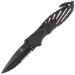 Puma TEC Black Aluminum Rescue Folding Knife, Black 420 (319911)