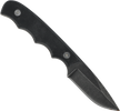Tecnocut TCN3418 Neck Knife - Black G10, Black Stonewashed 440