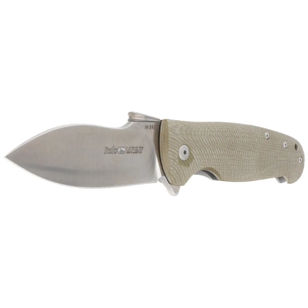 Viper Italo Green G10/Titanium, Satin M390 by Fabrizio Silvestrelli knife (V5944GG)