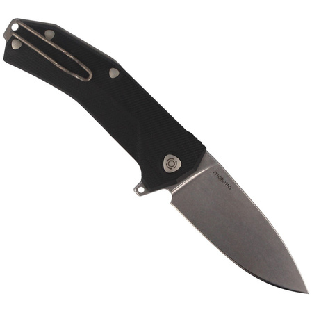 Nóż składany LionSteel KUR Black G10, Stonewashed Sleipner by Molletta (KUR BK)