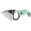 Nóż Kubey Hippocam KU166B Jade G10, Satin/Blackwashed D2